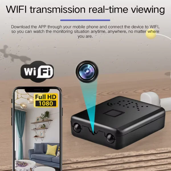 4K Full HD 1080P Mini Ip Cam XD Wifi Night Vision Camera IR-CUT Motion Detection Security Camcorder HD Video Recorder