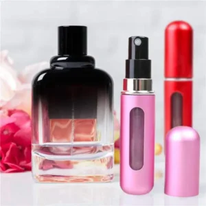8Pcs/2Pcs/1Pc 5Ml Portable Mini Refillable Perfume To go Bottle with Spray Scent Pump Empty Cosmetic Containers Atomizer Bottle for Travel Tool