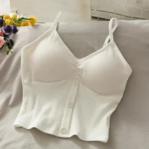 Débardeur d'été avec boutons