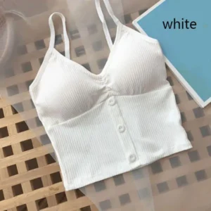 Débardeur d'été avec boutons