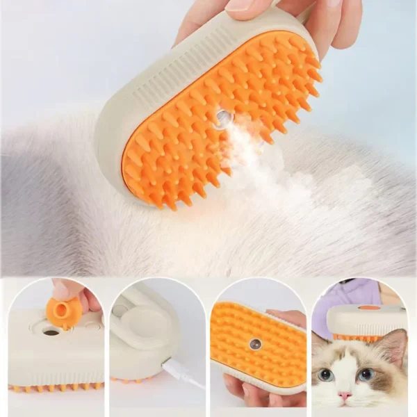 Brosse pour animaux 3 en 1