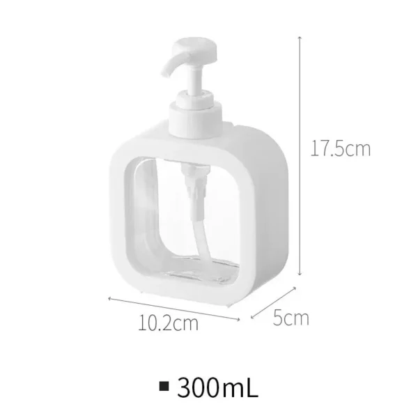 1Pc Large Capacity Empty Bottle Soap Laundry Detergent Dispensing Bottle and Shower Gel Detergent Dispensing Bottle