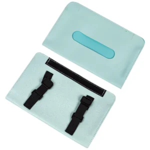 Simple Hook/Strap Universal Car Tissue Holder PU Leather Hanging Simple Paper Towel Clip Backseat Tissue Case Auto Interior Accessories