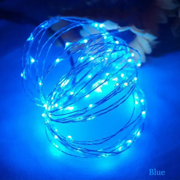 Chaîne de lumières LED pour les fêtes