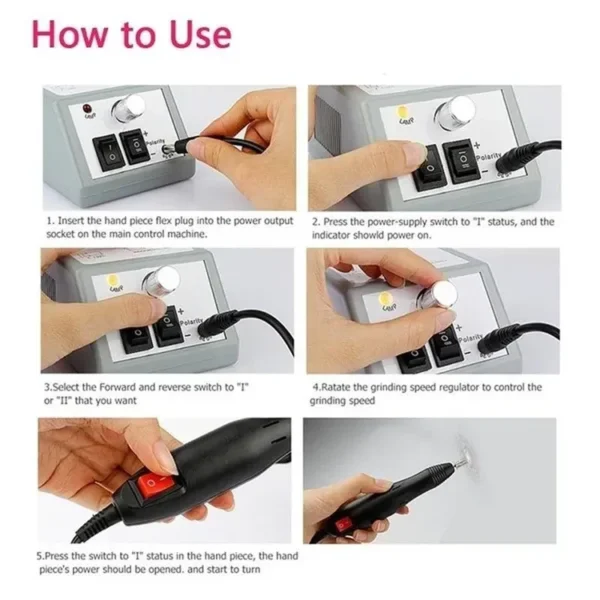 Perceuse électrique pour clous