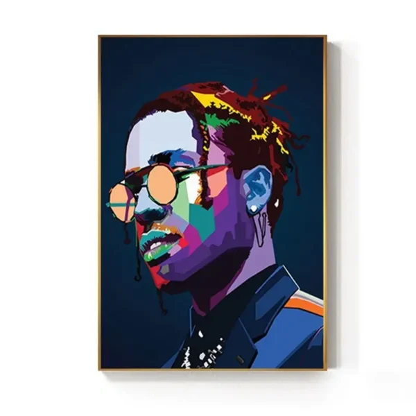 Art moderne sur toile