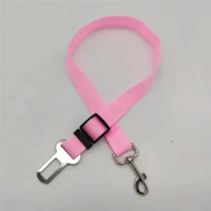 1Pcs/ Pet Dog Cat Car Seat Belt SafetyDog Accessories Adjustable Harness Lead Leash Small Medium Travel Clip Puppy Collar Leash Pet Supplies