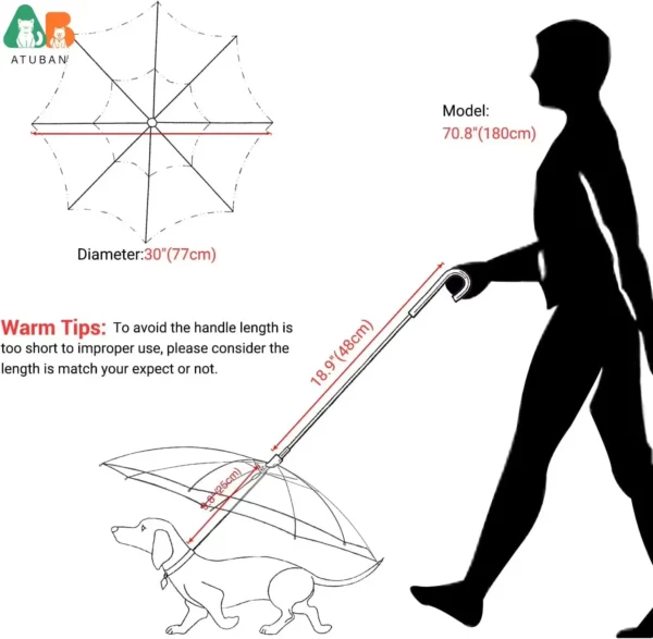 Protection contre la pluie pour chiens