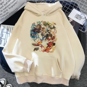 Avatar Hentai the Last Airbender Zuko Hoodie Printed Design Designer Anime Sweater Athleisure Girl Hoddie Sweatshirts Comfortable