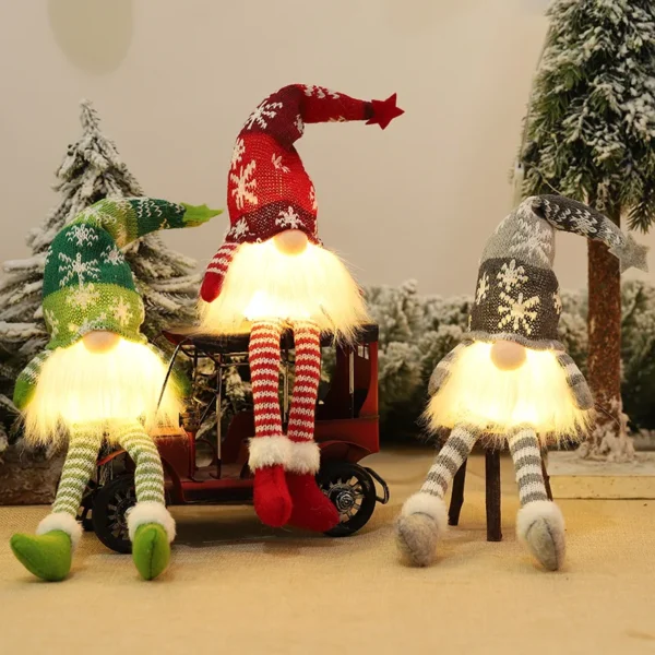 Lumière de Noël pour les lutins
