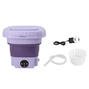 Mini lave-linge portable 11L Petite machine à laver Lave-linge et essoreuse pliable