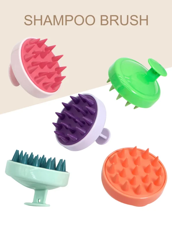 Brosse de massage pour la tête