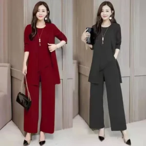 Pantalon large de costume