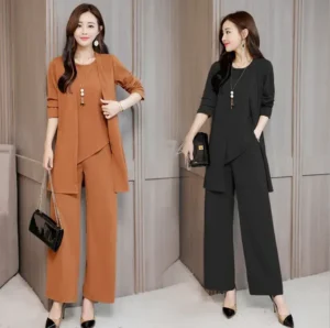 Pantalon large de costume