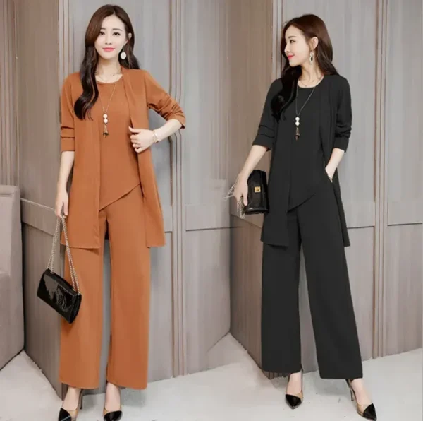 Pantalon large de costume
