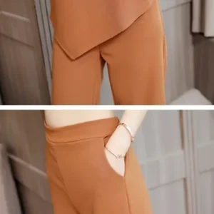 Pantalon large de costume