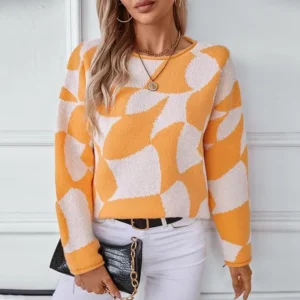 Pull en tricot douillet