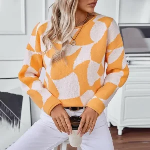 Pull en tricot douillet