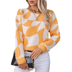 Pull en tricot douillet
