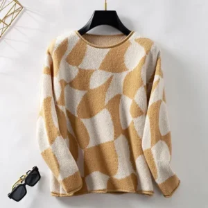 Pull en tricot douillet