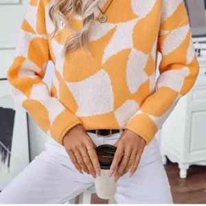 Pull en tricot douillet